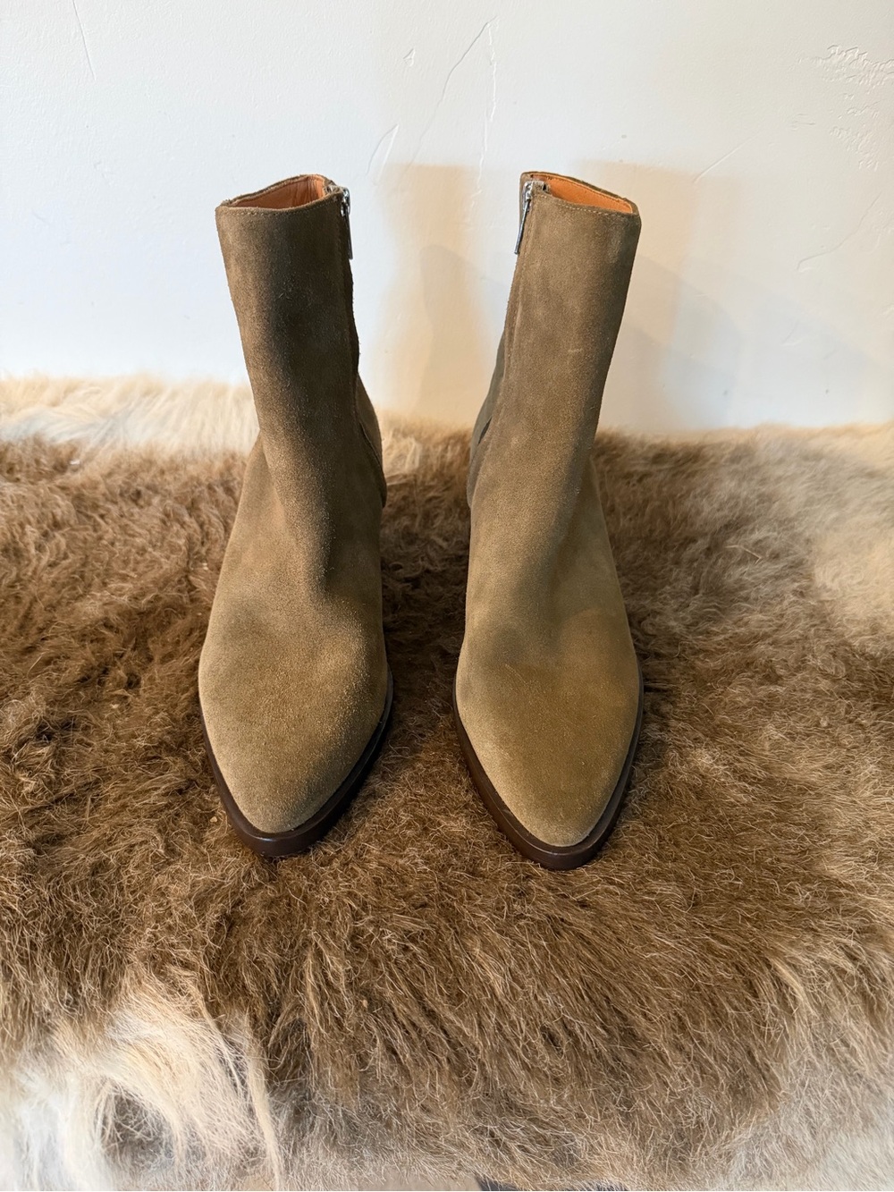 NWOT Madewell Suede Darcy Boots